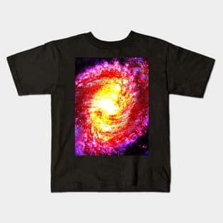 Spiral Galaxy M83, Hubble Space Telescope Kids T-Shirt